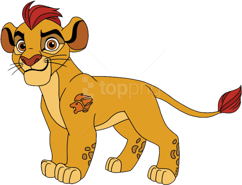 Free Png The Lion King Kion Png Images Transparent - Lion Guard Rani And Kion Clipart (850x643), Png Download