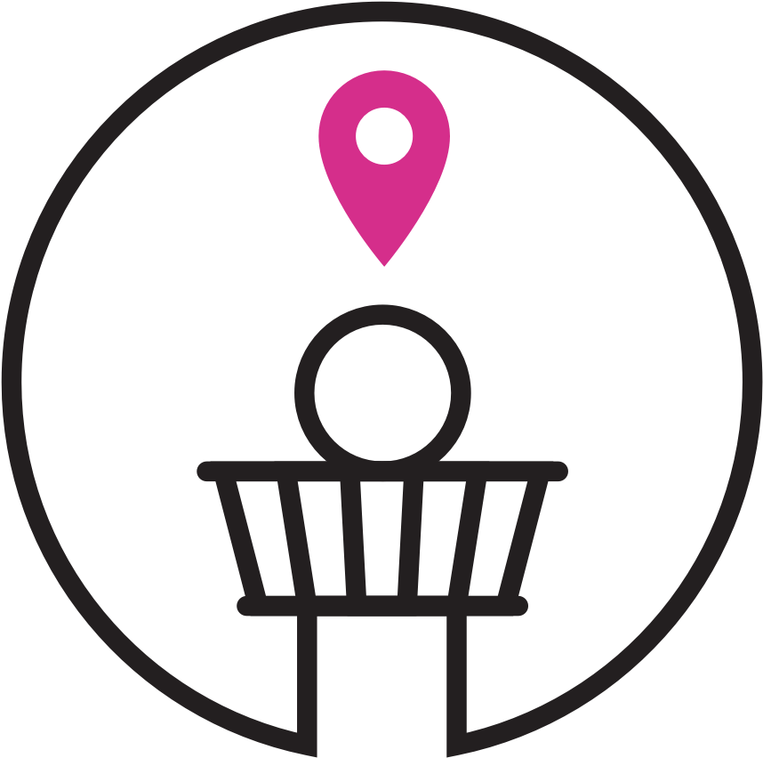 Tourist Can Book From Airport And Travel Around While - Circle Clipart (875x875), Png Download