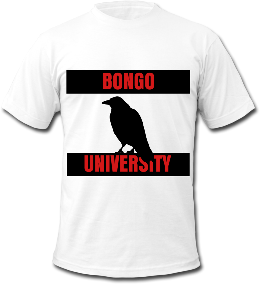 Bongo University - T Shirt Clipart (1000x1000), Png Download