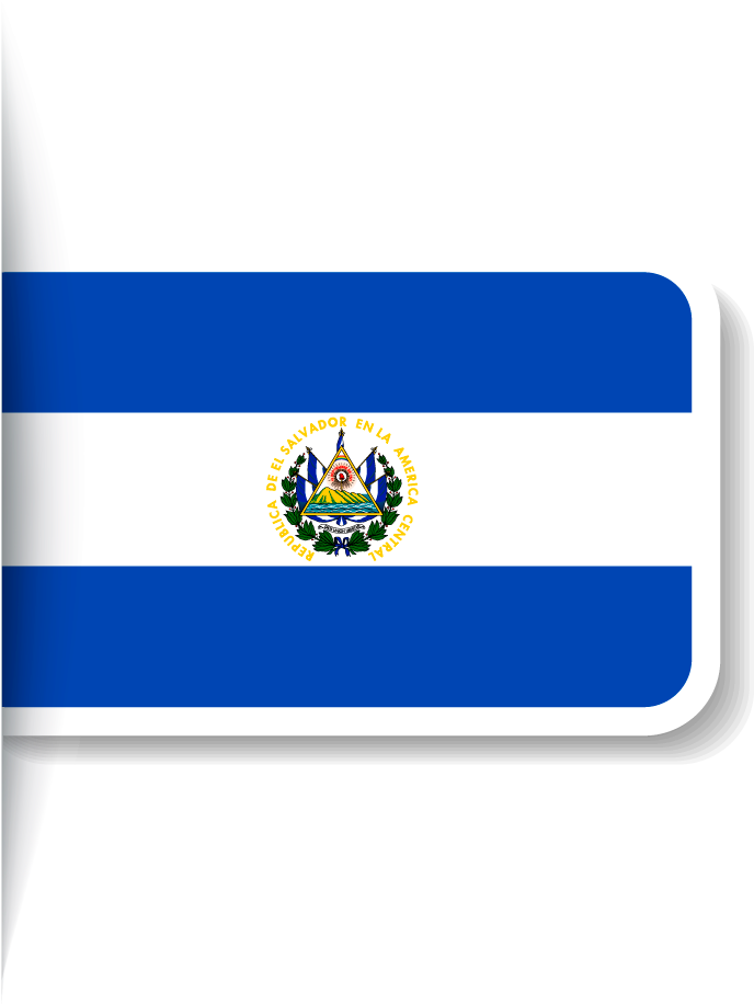 Envío De Carga A - Salvador Flag Clipart (1000x1000), Png Download