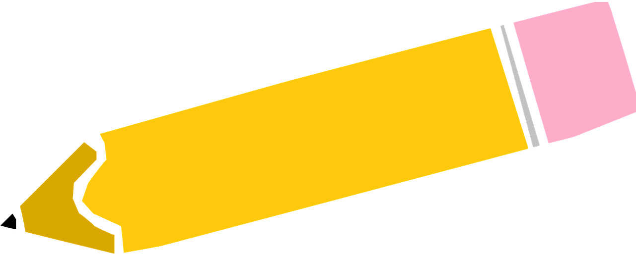 Pencil Svg Clipart (1280x640), Png Download