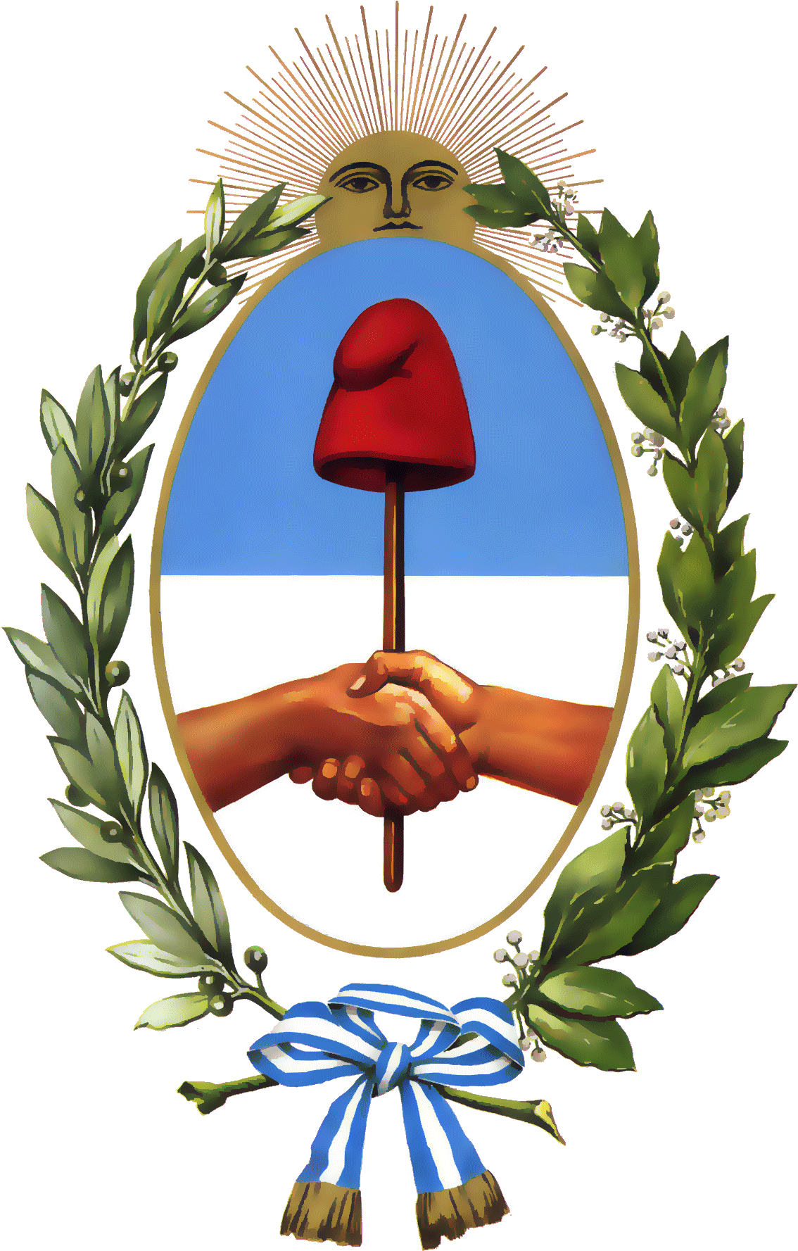Coat Of Arms Of Argentina Clipart (1200x1800), Png Download