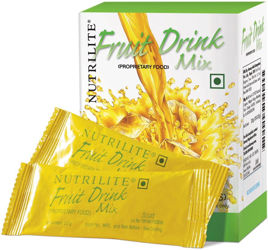 Nutrilite Fruit Drink Mix Clipart (889x830), Png Download