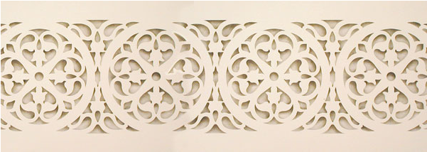 Border Stencils - Stencils Clipart (600x600), Png Download