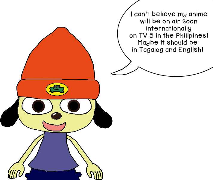 Parappa Talks About His Anime On Tv 5 By Mamonfighter761 - Parappa The Rapper New Anime Clipart (712x601), Png Download