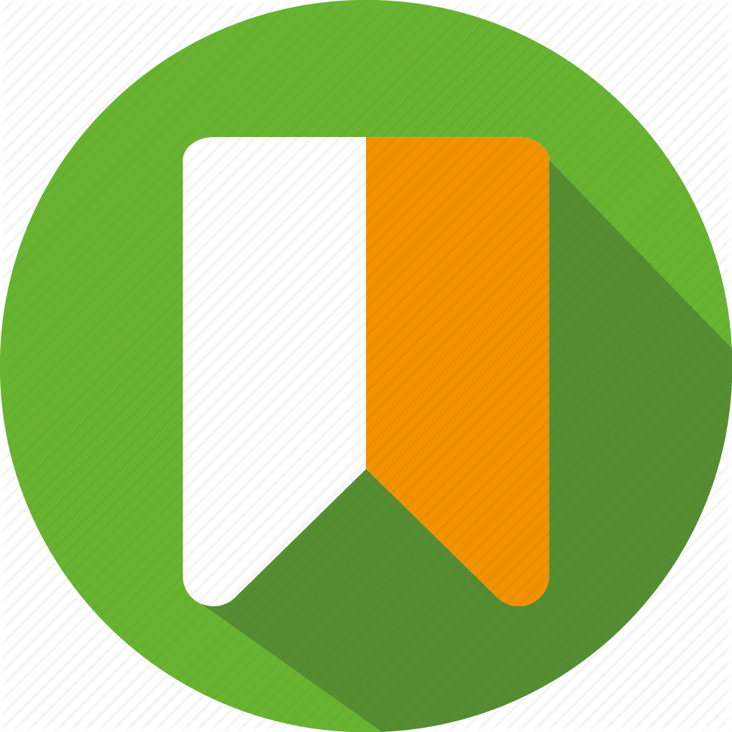 Bookmark Png Free Download - Bookmark Icon Clipart (1042x1042), Png Download