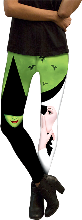Wicked Musical Leggings Clipart (750x750), Png Download