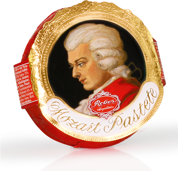Reber Mozart Pastete - Mozart Kugeln Clipart (590x600), Png Download