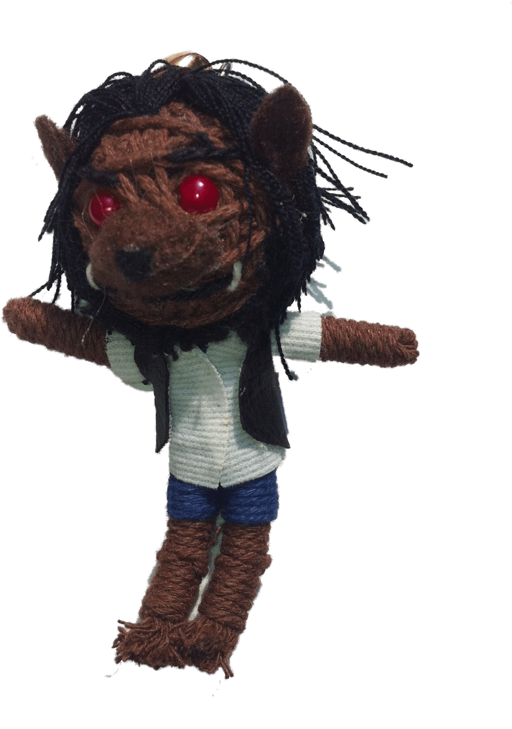 Werewolf In Vest - Stuffed Toy Clipart (1120x1500), Png Download