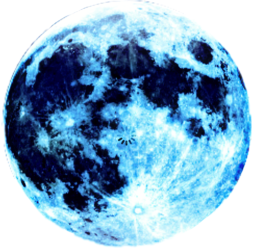 Detailed Full Moon Tattoo Clipart (518x509), Png Download