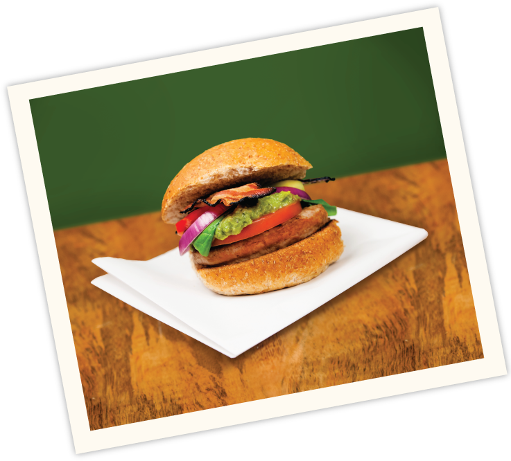 Bacon Burger - Fast Food Clipart (737x666), Png Download