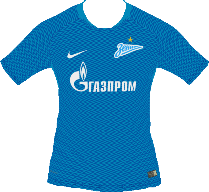 Pes 2018 Zenit St - Fc Zenit Saint Petersburg Clipart (729x625), Png Download