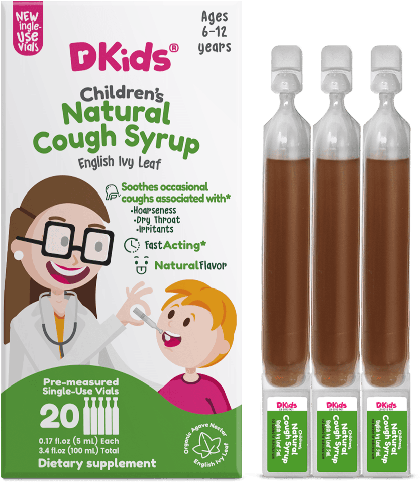Dr Kids Natural Cough Syrup 6-12 - Diphenhydramine Clipart (1280x1280), Png Download