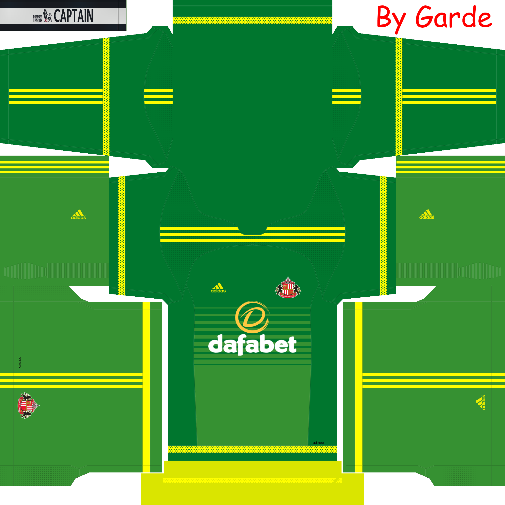 Sunderland Kit Pes 2016 Clipart (2048x2048), Png Download