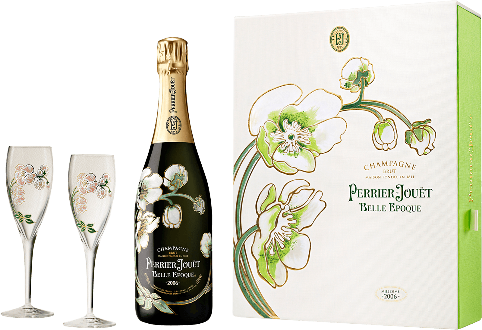 Perrier Jouet Belle Epoque 2011 Clipart (1600x2000), Png Download