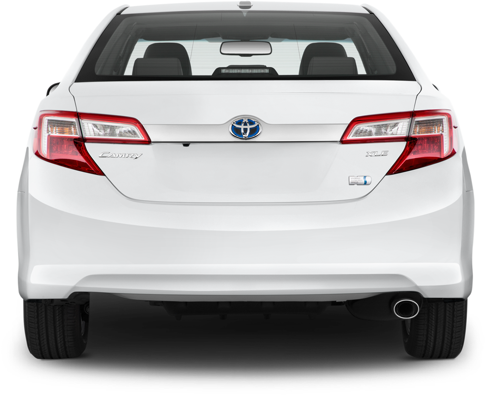 - Toyota Camry 2012 Back , Png Download - 2013 Camry Rear View Clipart (1592x1295), Png Download