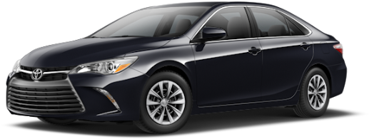 2016 Camry Midnight Black Metallic - Toyota Camry Clipart (864x477), Png Download