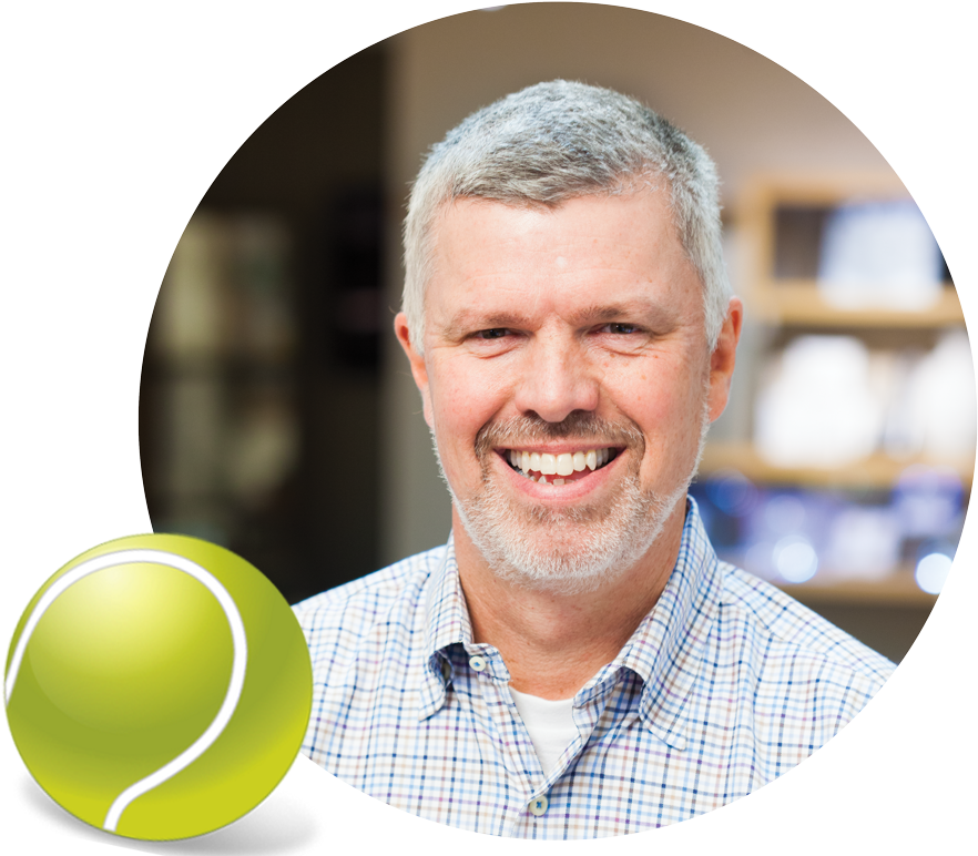 The Tennis Ball - Lawn Game Clipart (966x780), Png Download