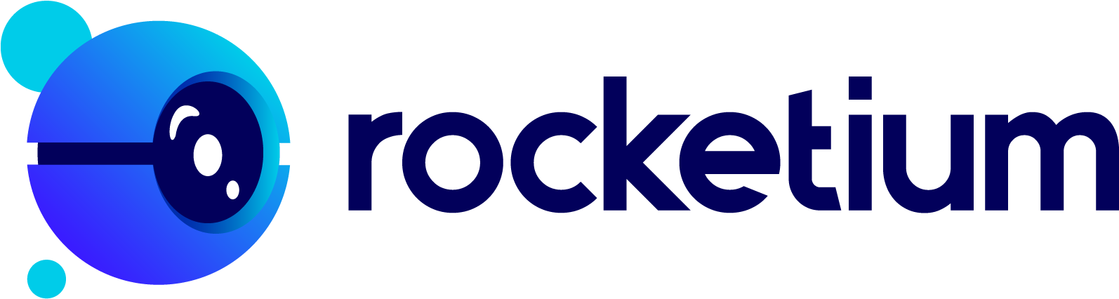 The Easiest Online Tool To Make Videos - Rocketium Logo Clipart (1611x434), Png Download