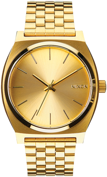 Nixon Time Teller Gold Clipart (477x680), Png Download
