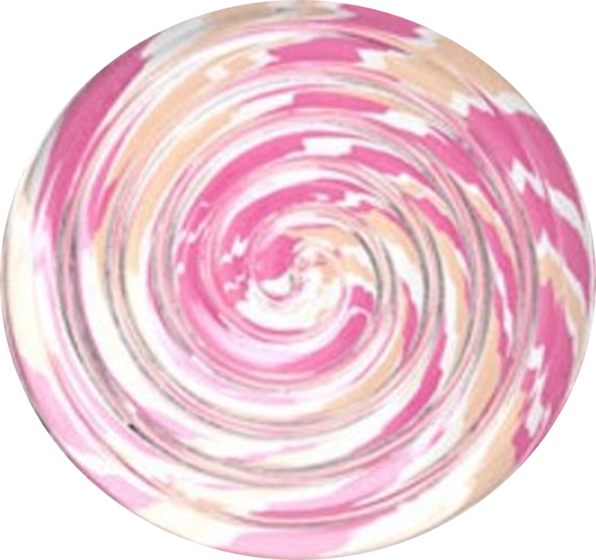 The Lollipop Spiral - Candy Bong Clipart (837x787), Png Download