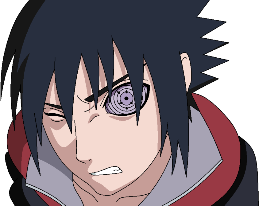 Sasuke Rinnegan Sharingan - Uchiha Sasuke Rinnegan Sharingan Clipart (1191x670), Png Download