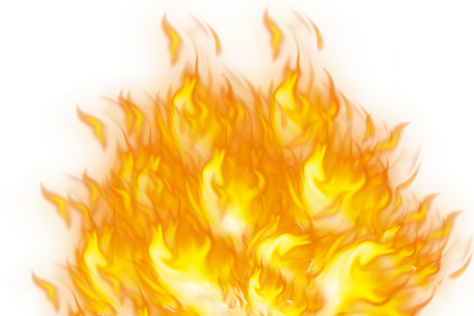 Llamas De Fuego Png Clipart (1800x1200), Png Download