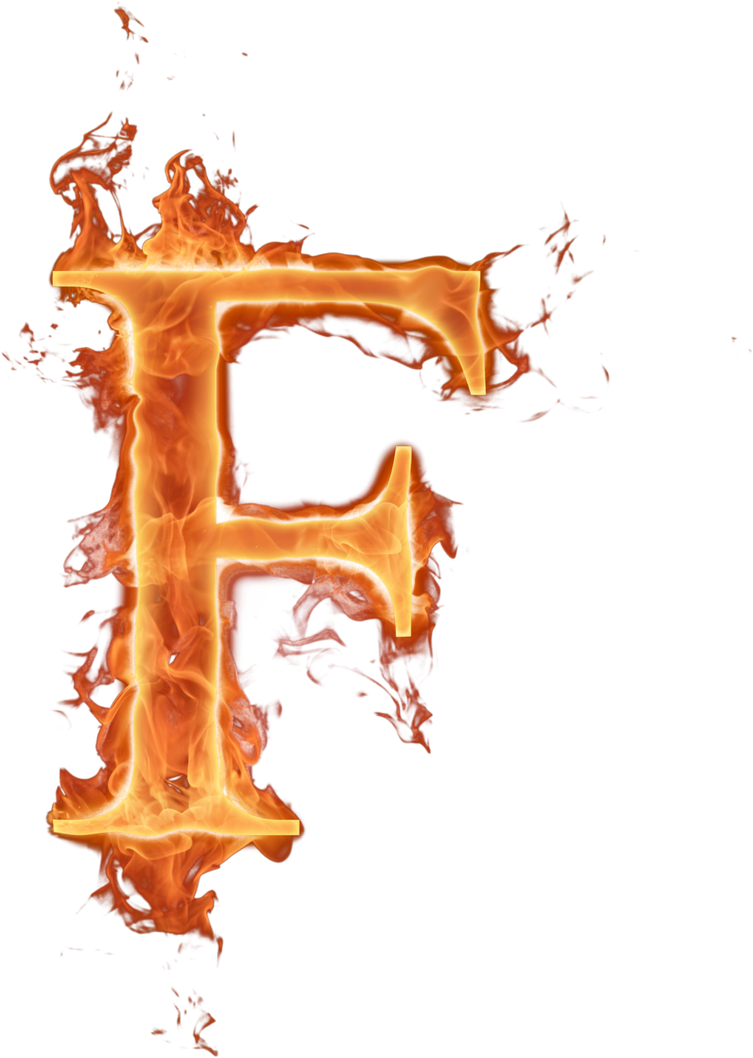 Alfabeto Completo De Fuego Png - Fire Letter E Png Clipart (2545x2545), Png Download