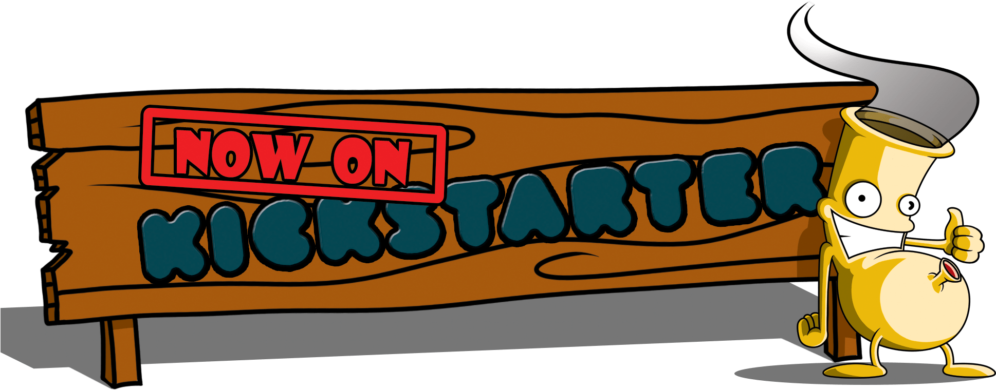 Bong 98 Is Now On Kickstarter - Illustration Clipart (2000x800), Png Download