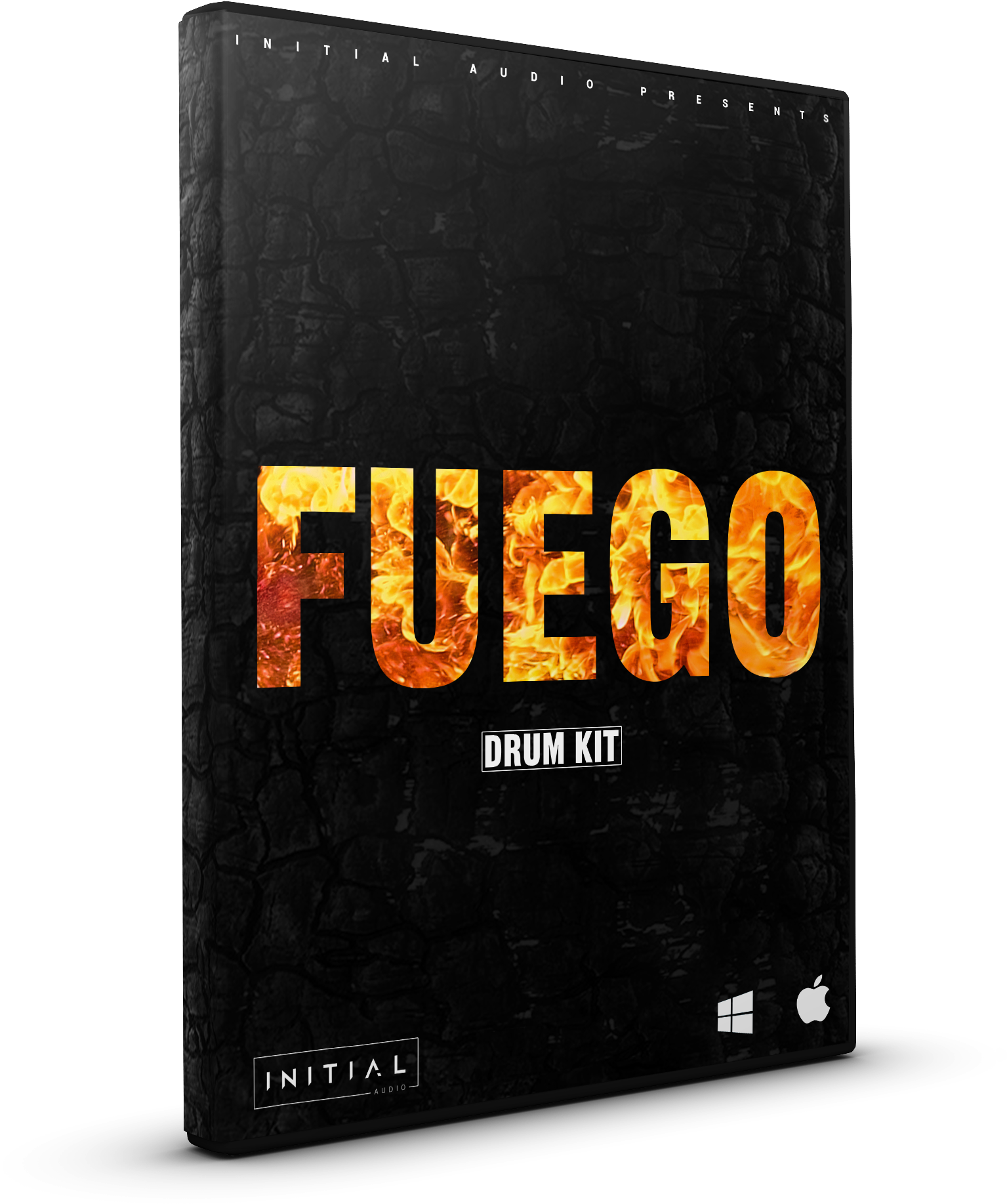 Fuego Drum Kit - Book Cover Clipart (1834x1834), Png Download