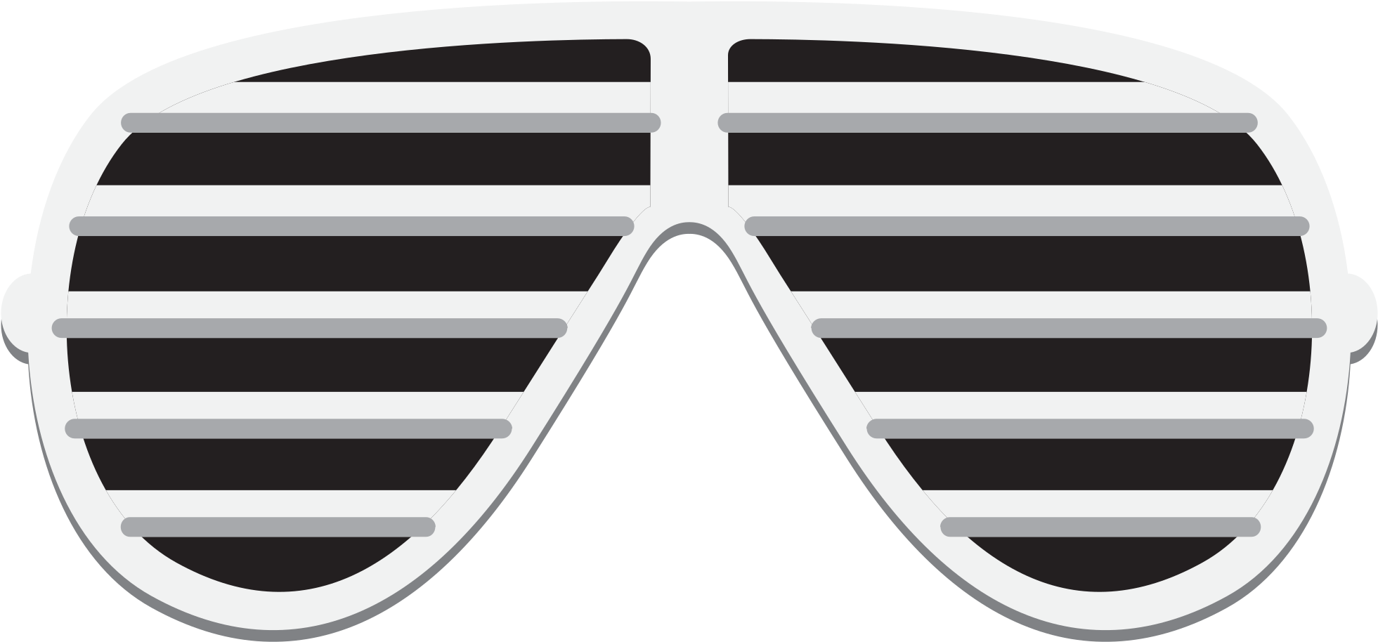 Shutter Shades Png Clipart (2048x2048), Png Download
