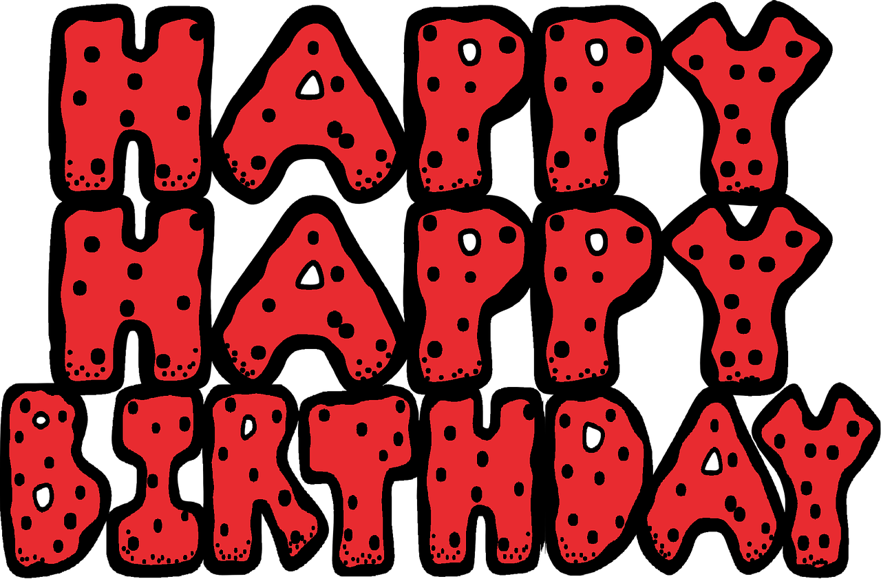 Happy Birthday Png - Ladybug Cute Birthday Cliparts Transparent Png (960x631), Png Download