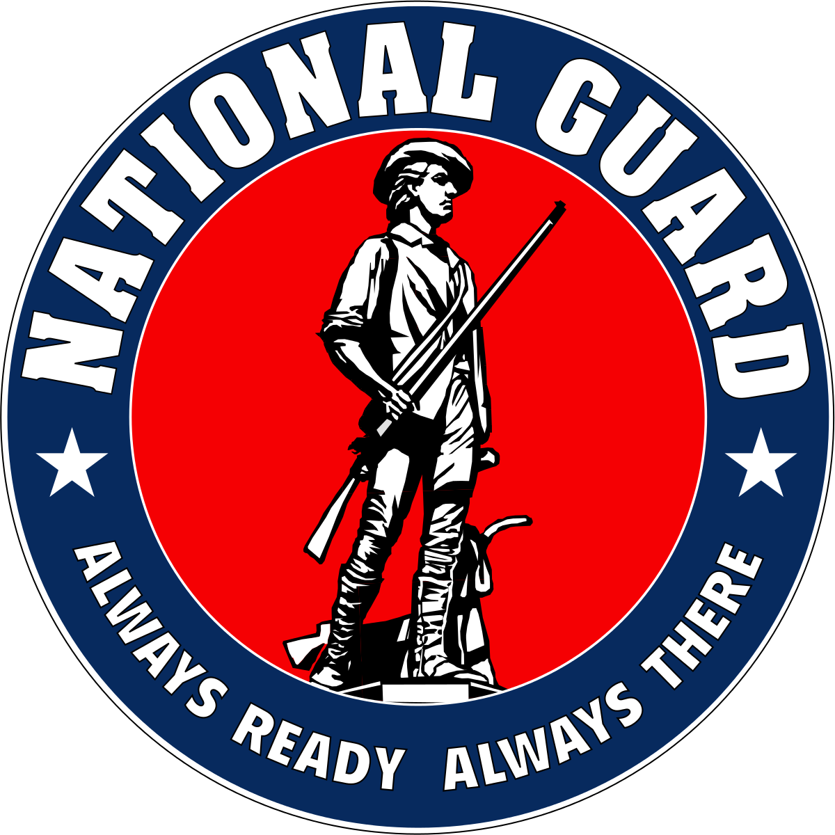 National Guard Seal - Us National Guard Clipart (1200x1200), Png Download