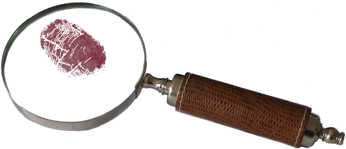 Magnifying, Glass, Png, Bloody, Fingerprint, Detective - Old Magnifying Glass Png Clipart (960x471), Png Download