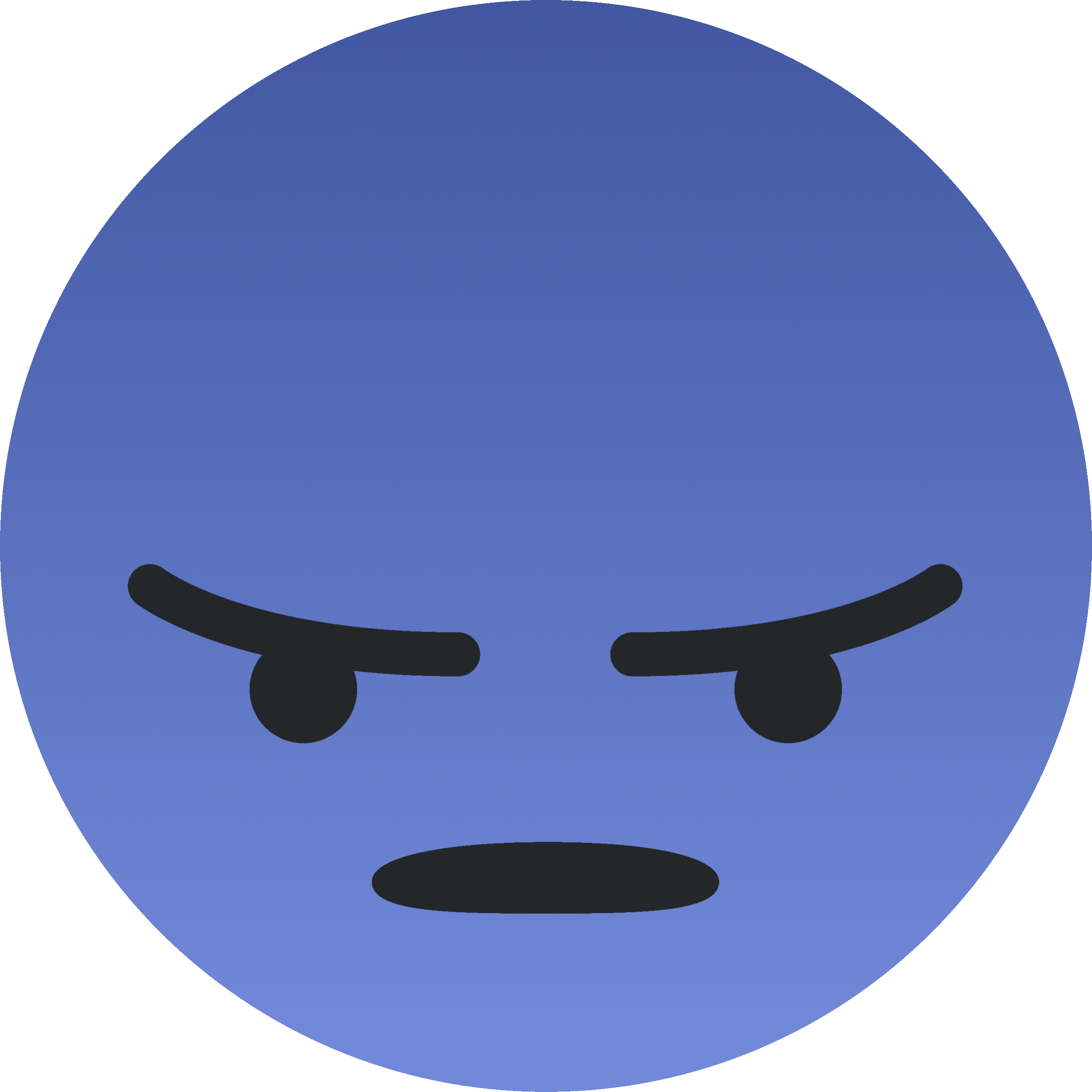 Discord Fb Angry Discord Emoji - Messenger Angry Face Clipart (2500x2500), Png Download