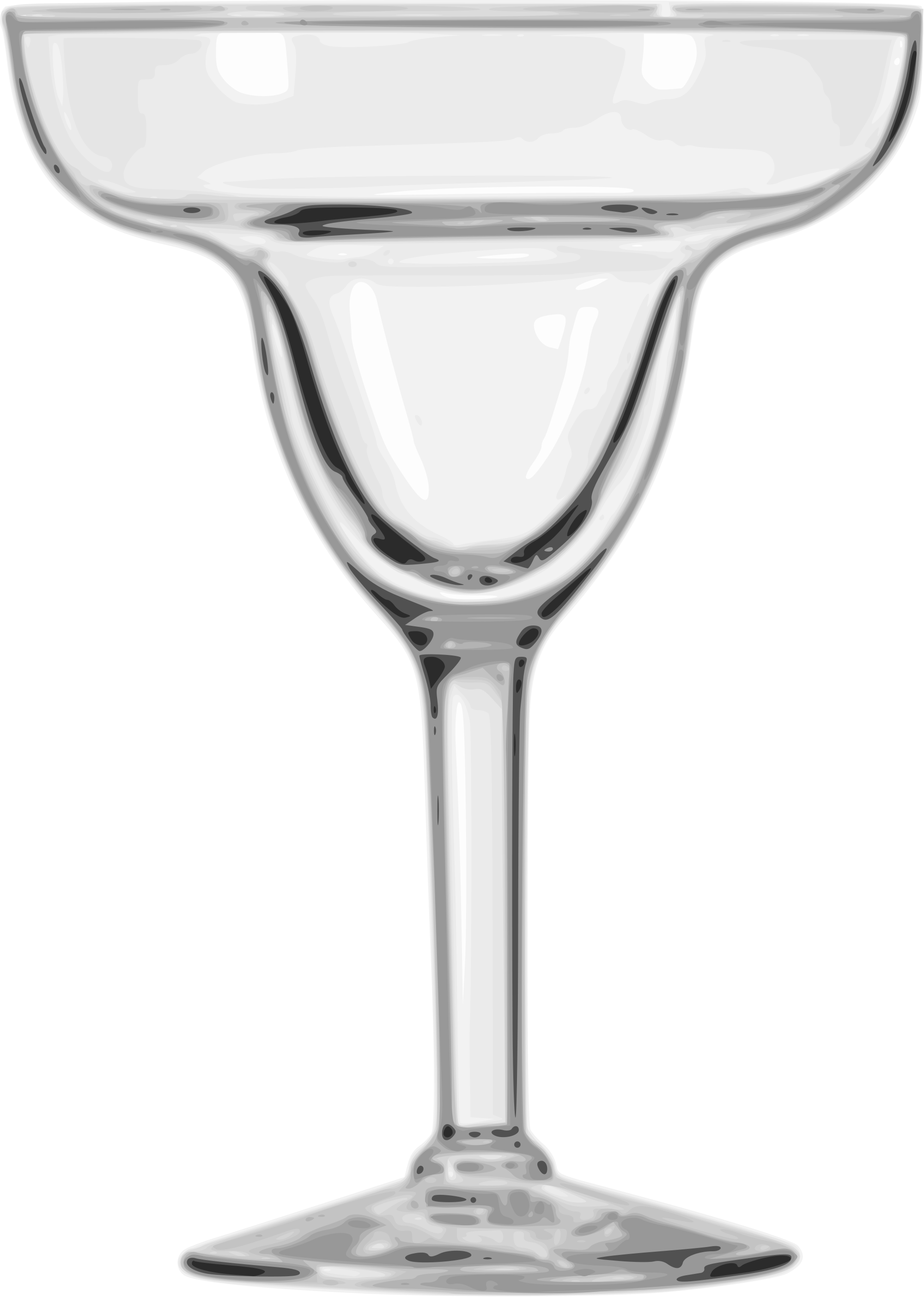 Open - Margarita Glass Clipart (2000x2806), Png Download