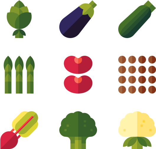 Fruits And Vegetables Clipart (600x564), Png Download