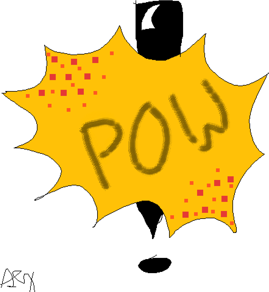 Pow - Emblem Clipart (1000x1000), Png Download