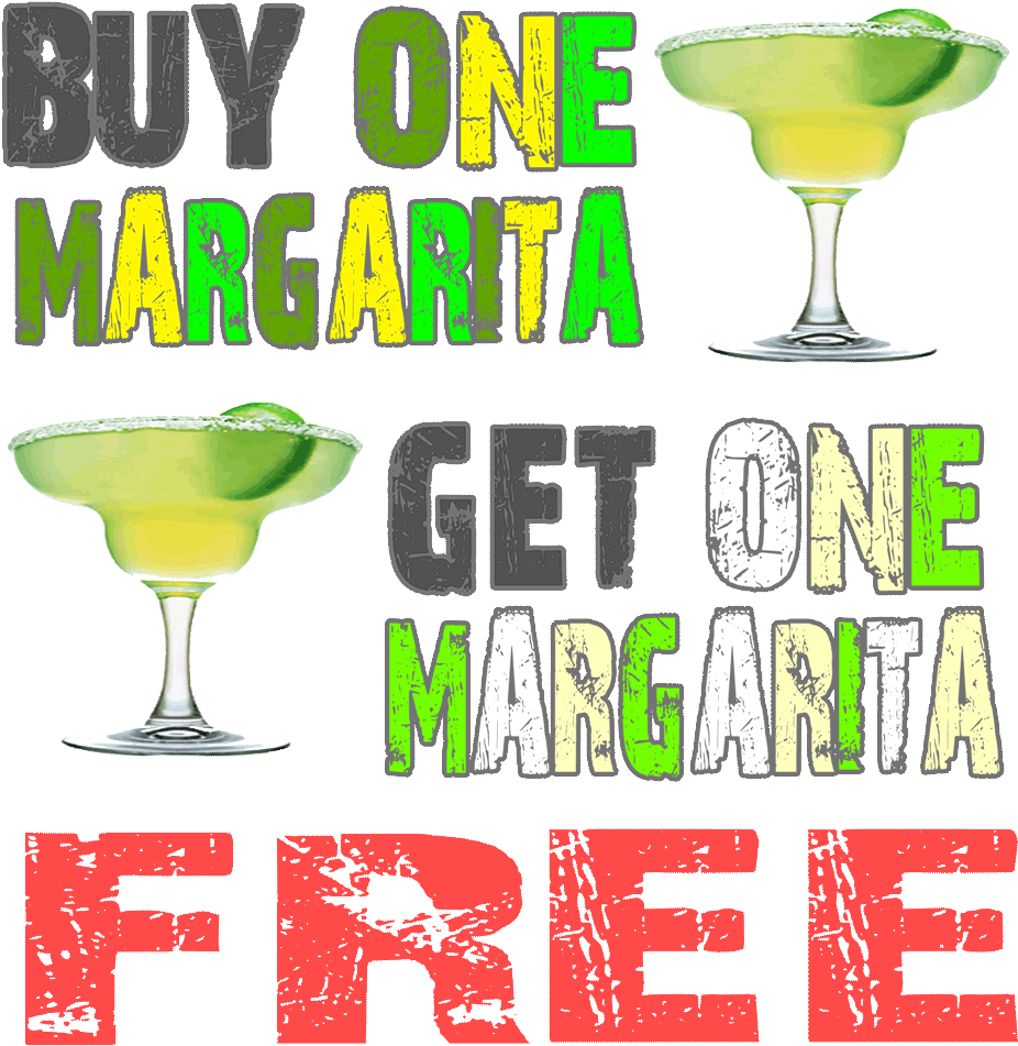 Buy One Get One Free Margarita , Png Download - Buy One Get One Free Margarita Clipart (926x951), Png Download