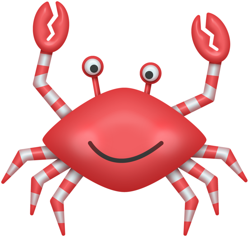 Safari‿✿⁀•○ Crab Art, Sea - Freshwater Crab Clipart (800x762), Png Download