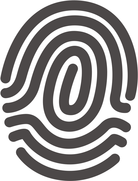 Fingerprint - Circle Clipart (800x800), Png Download