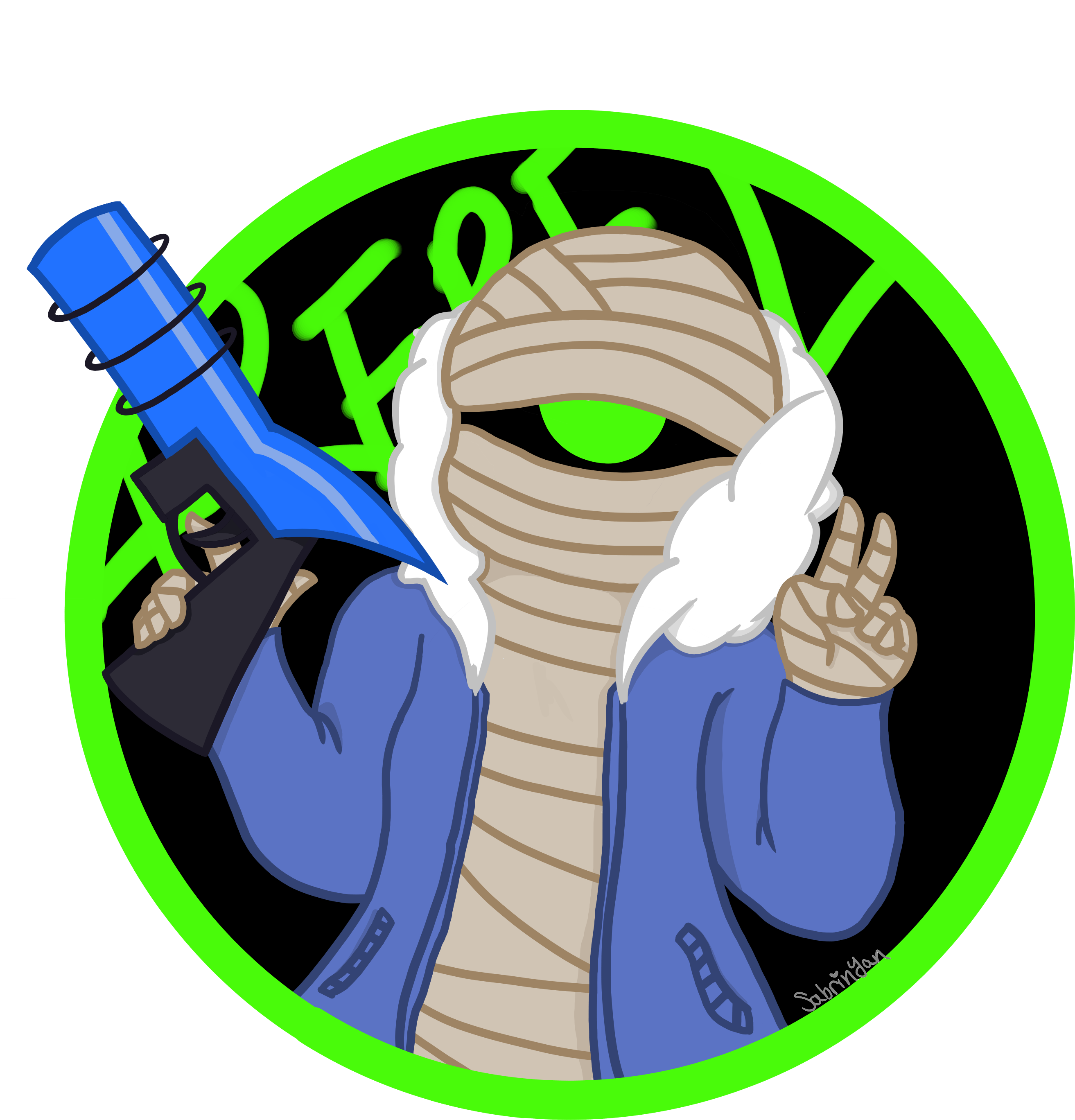 Nuclear Throne Rebel Clipart (2850x3050), Png Download