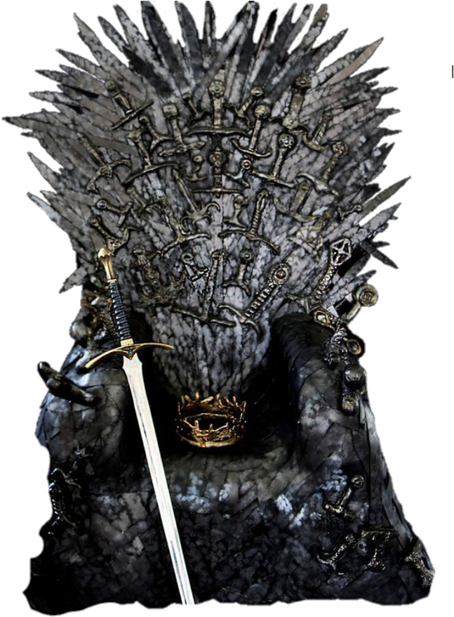 Iron Throne Clipart (1024x1024), Png Download