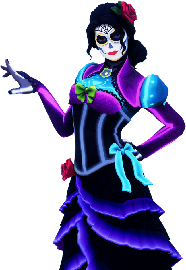 Rosa Fnbr - Co - Rosa Fortnite Skin Clipart (961x961), Png Download