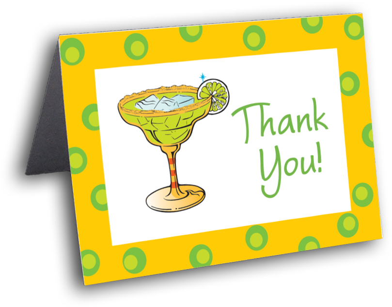 Margarita Thank You Clipart (1000x1000), Png Download