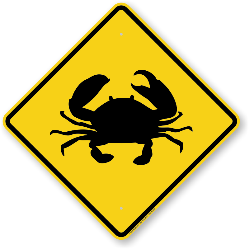 Animal Xing Sign - Mud Crab Green Clipart (800x800), Png Download