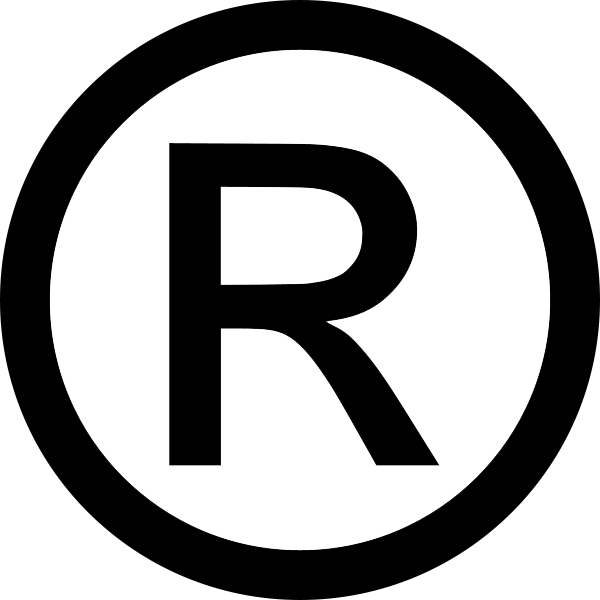 Copyright Symbol R Transparent - Ul Logo Vector Clipart (600x600), Png Download