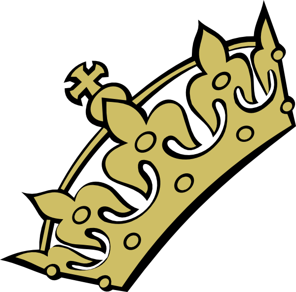 Gold Tiara Princess Clip Art - Crown Clip Art - Png Download (600x593), Png Download