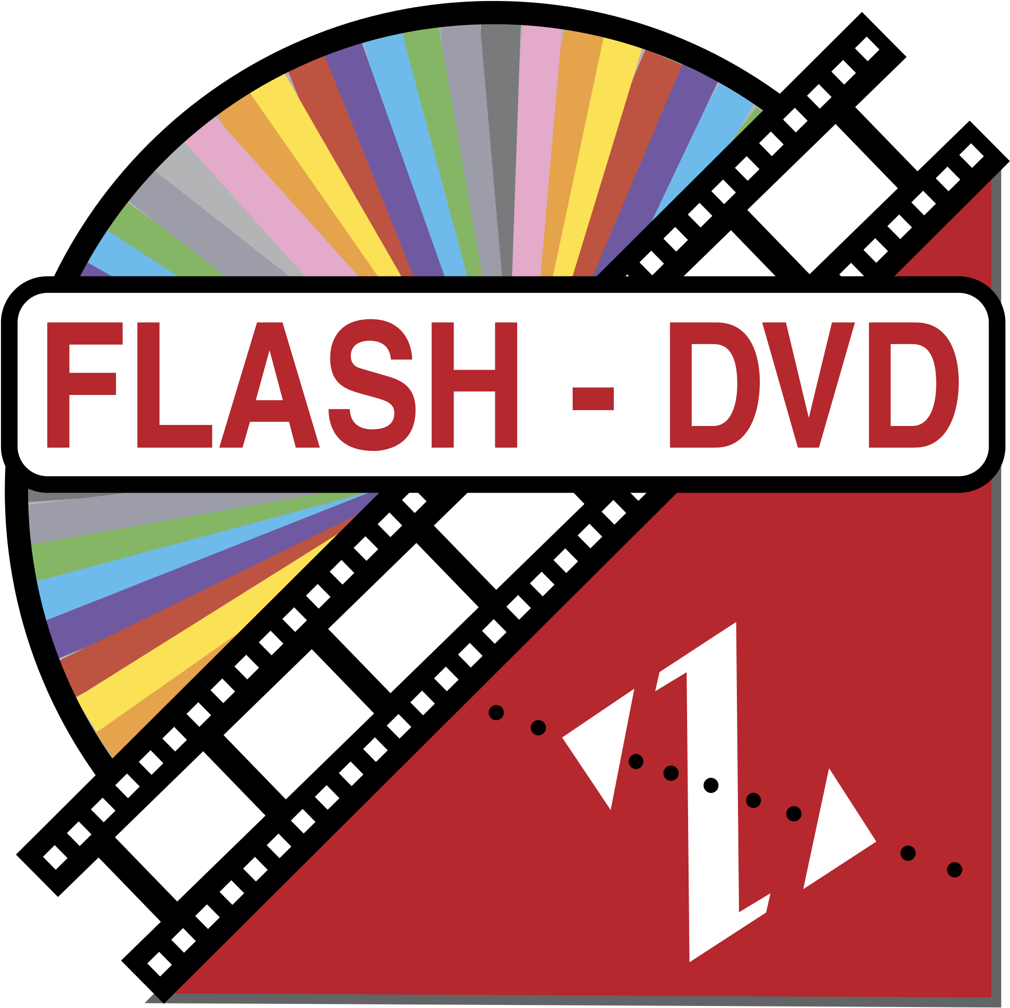 Flash Dvd Logo Png Transparent - Dvd Clipart (1986x1983), Png Download