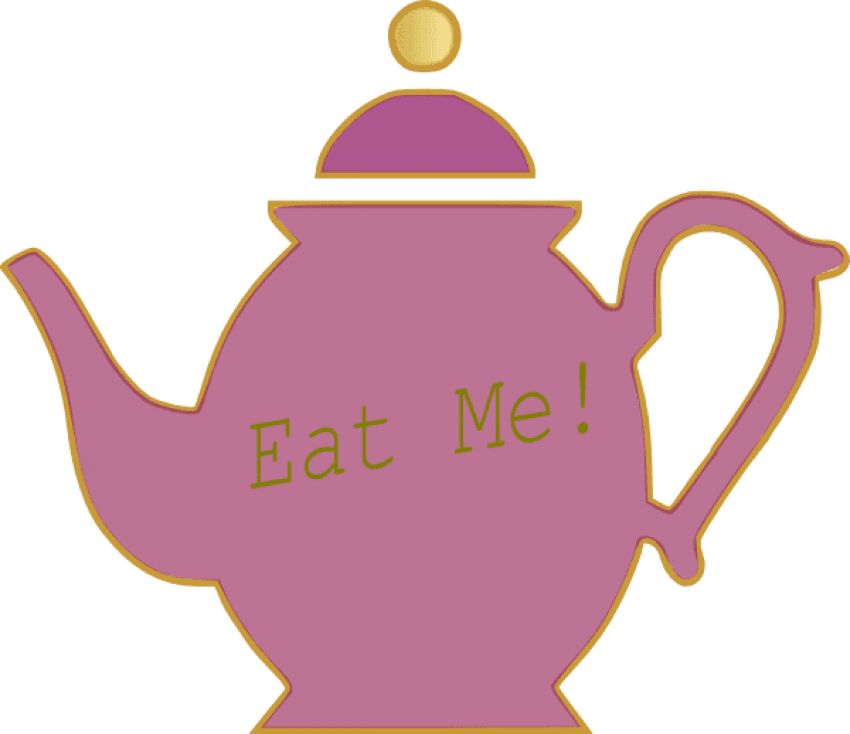 Free Png Download Teapot Drawing Alice In Wonderland - Tea Alice In The Wonderland Png Clipart (850x734), Png Download